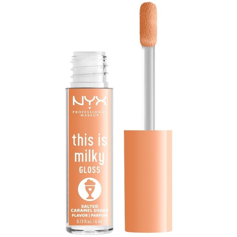 NYX Prof. Makeup This Is Milky Gloss 4 ml - 18 Salted Caramel Shake