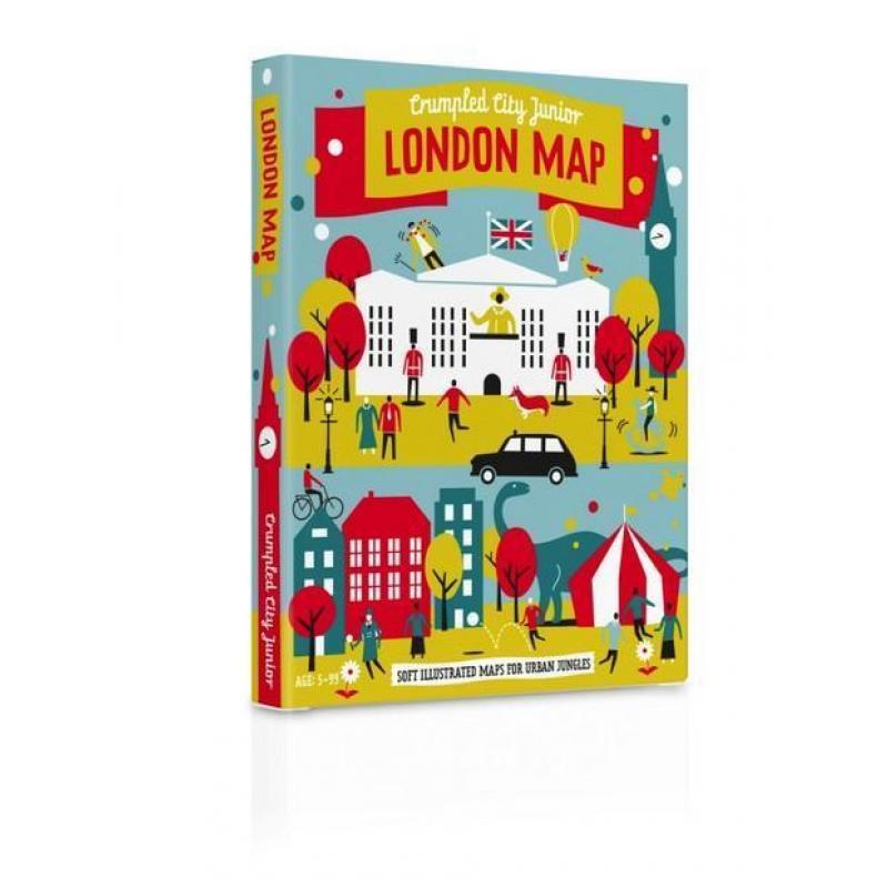 Crumpled City Map Junior Londen