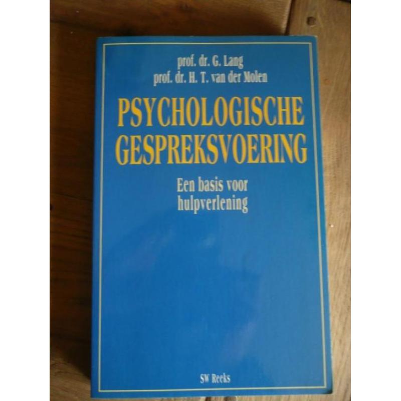Prof. dr. G. Lang - Psychologische gespreksvoering