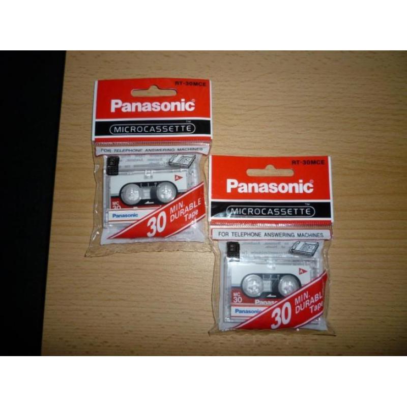 Panasonic micro cassettebandjes antwoordapparaat
