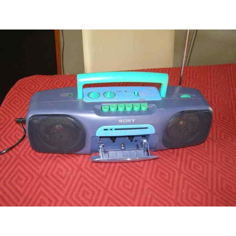 Sony CFS-E6 radio/cassette speler (A16 847) N