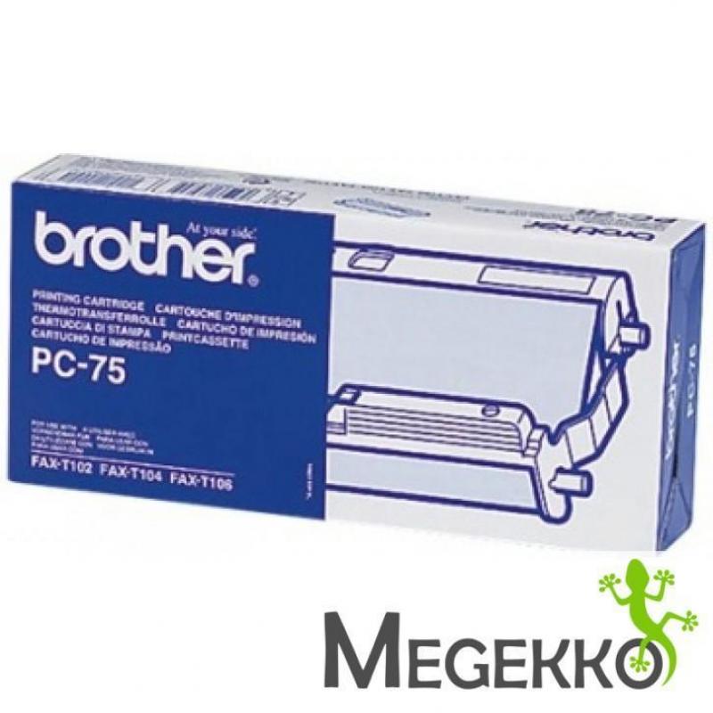Brother PC-75 Meervakscassette Incl. Thermotransferrol