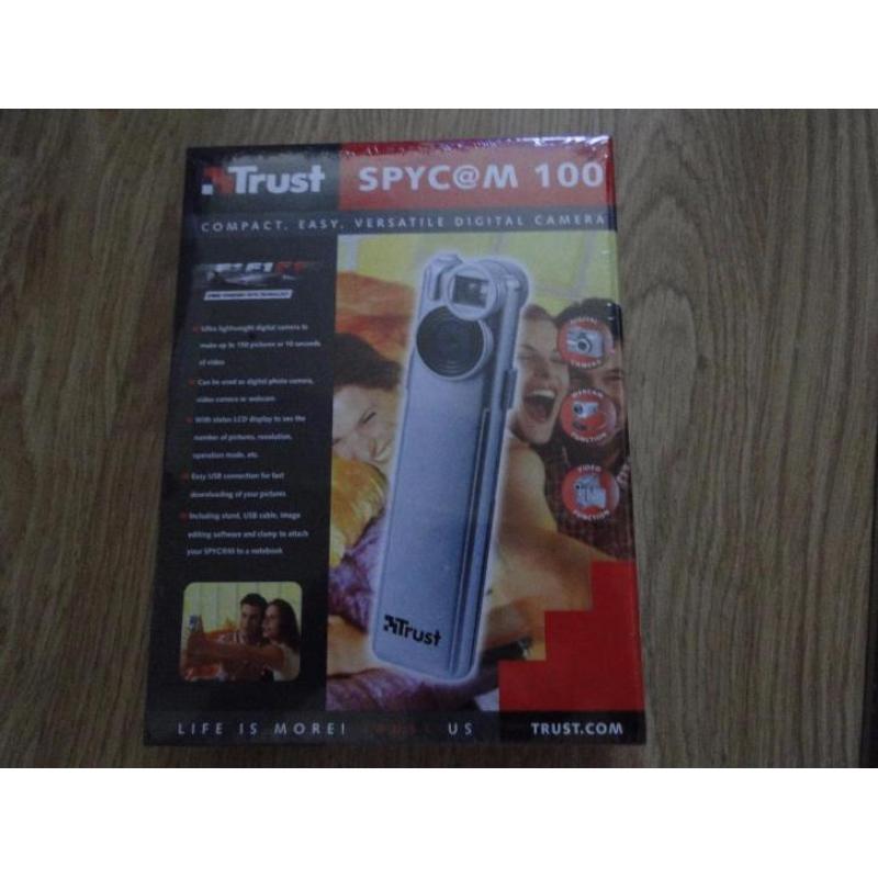 Te koop: camera, webcam en video in 1 (spycam van Trust)Nw