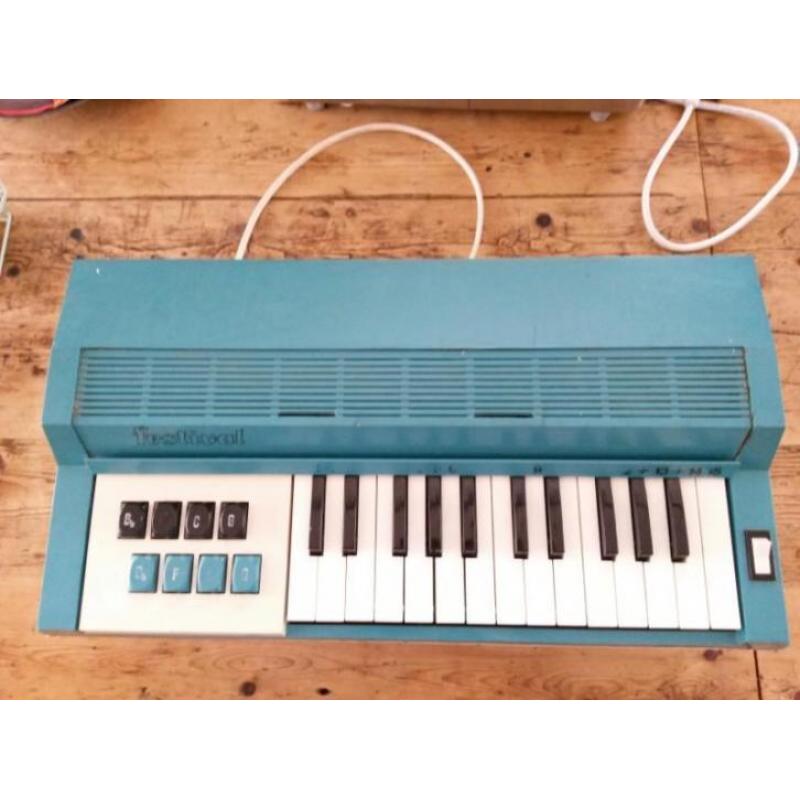 70's elektrisch Brevetatto orgel (klein) vintage, retro