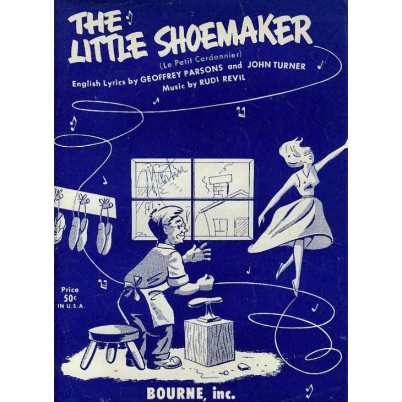 Bladmuziek " The Little Shoemaker "