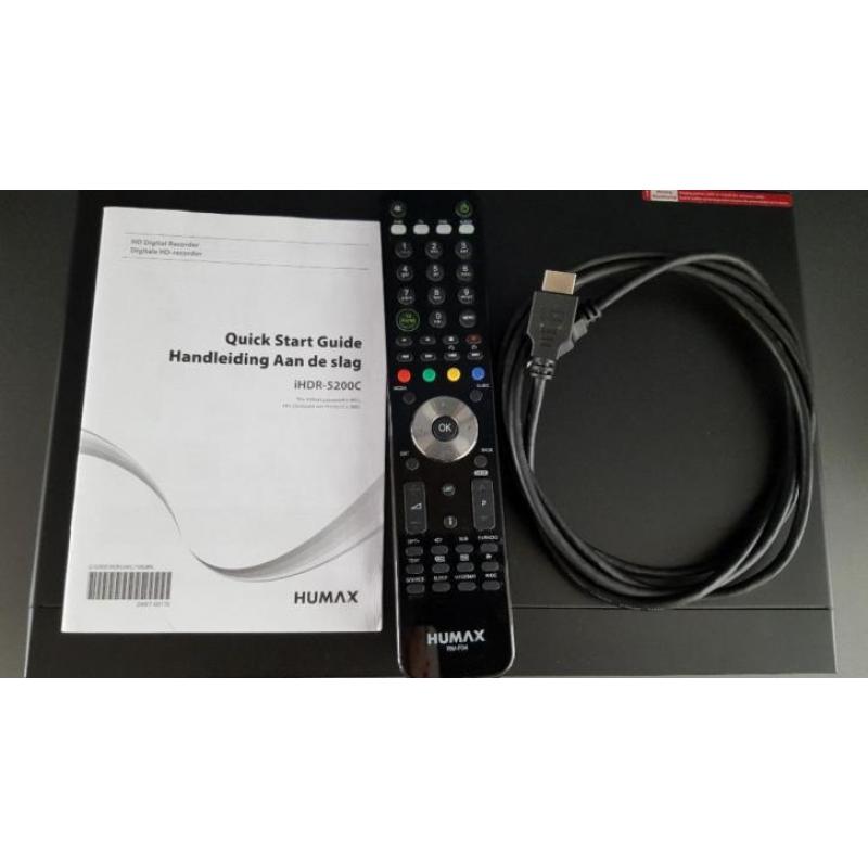 HUMAX iHDR-5200C HDTV met HDMI kabel