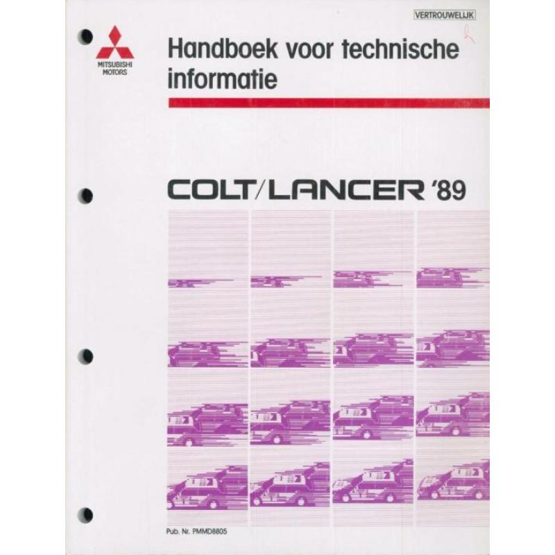 Mitsubishi Colt/Lancer handboek voor technische informatie
