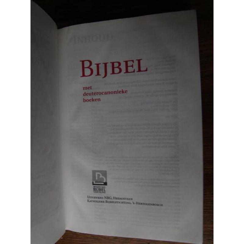 Bijbel nbv 19x12,5x4cm