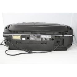 Sharp QT-CD44 radio/cassetterecorder met cd-speler