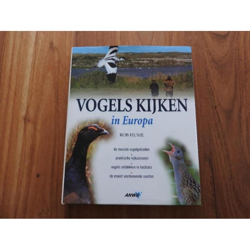 Vogels kijken in Europa Rob Hume 1e druk 2003
