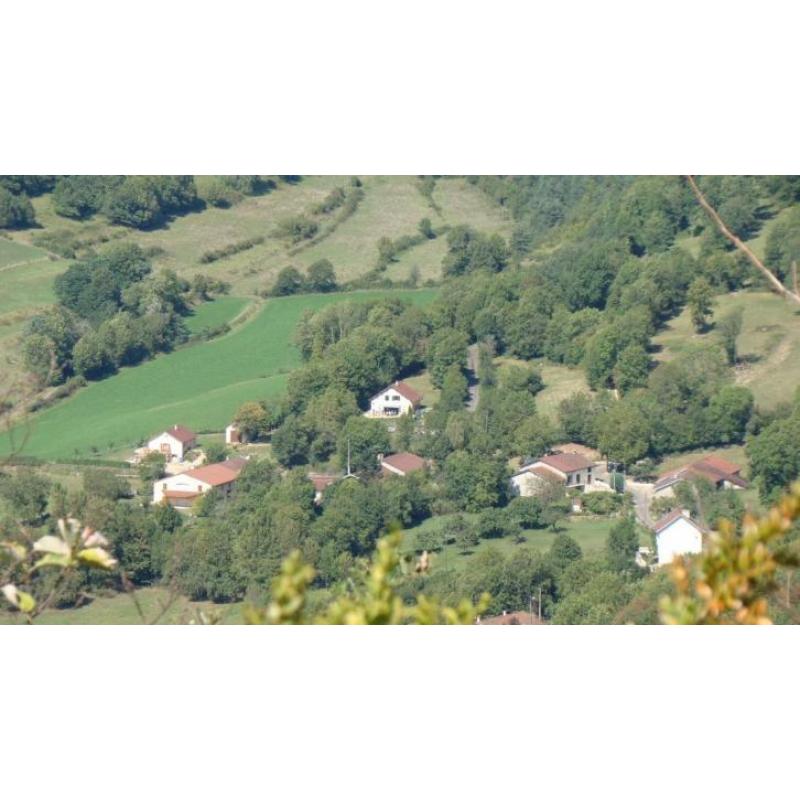 Frankrijk huis te koop, in de Jura met prachtig uitzicht