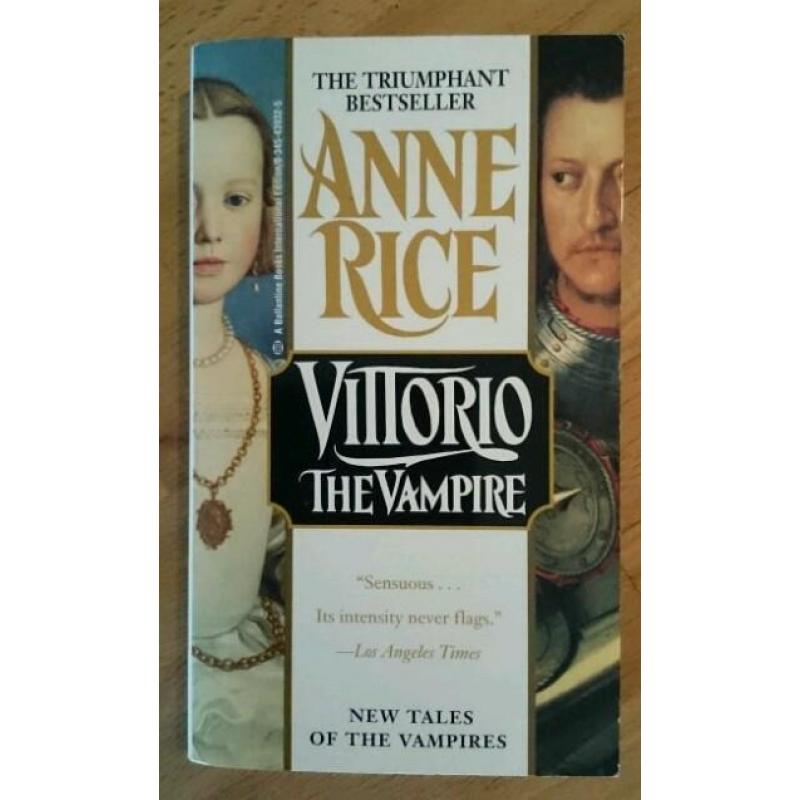 Vittorio the vampire - Anne Rice - Engels / English