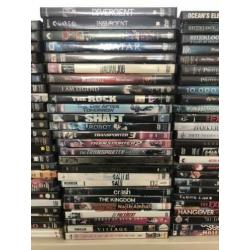 Heel veel dvd’s! Verschillende genres, kleine prijsjes