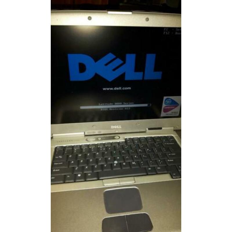 Dell laptop Latitude d800 zonder harde schijf