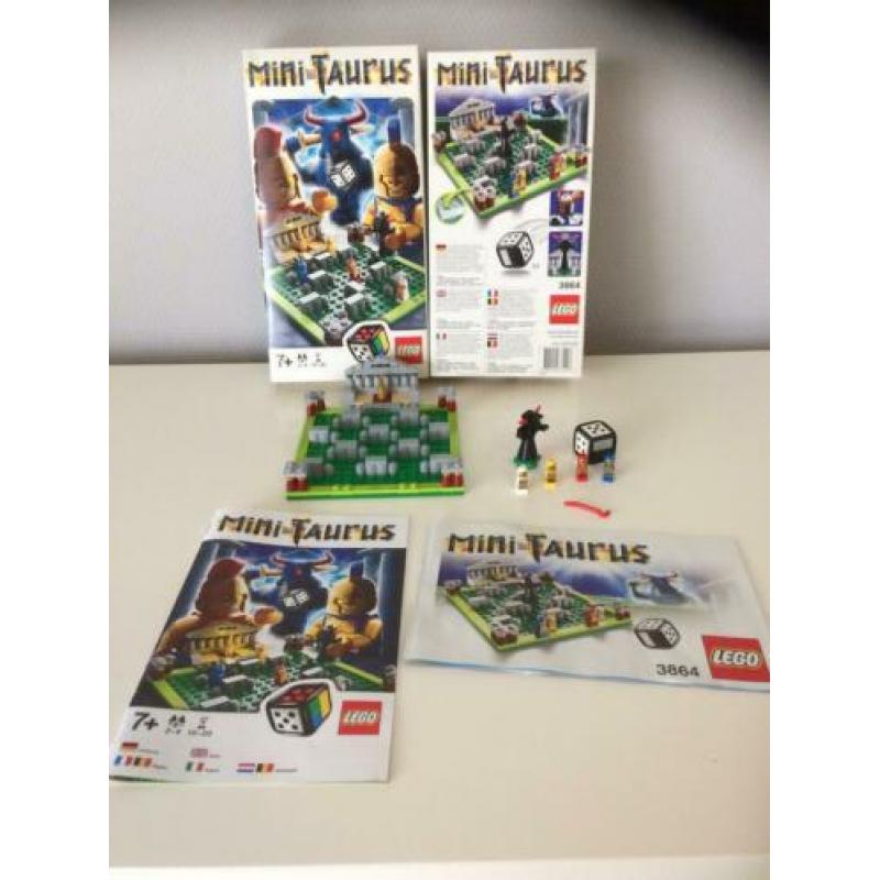 Lego games 3864 mini taurus bordspel 2-4 speler compleet
