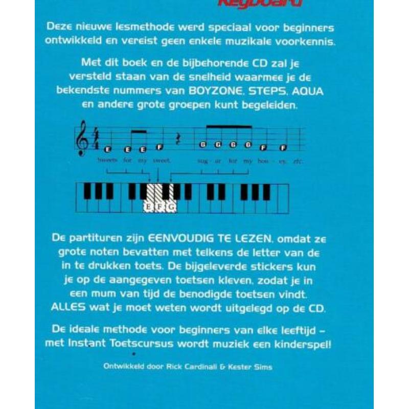 Instand Toetscursus Keyboard met CD (x298)
