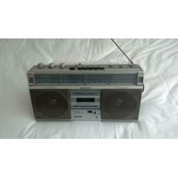 Phillips Draagbare stereo radio-cassette recorder D-8414