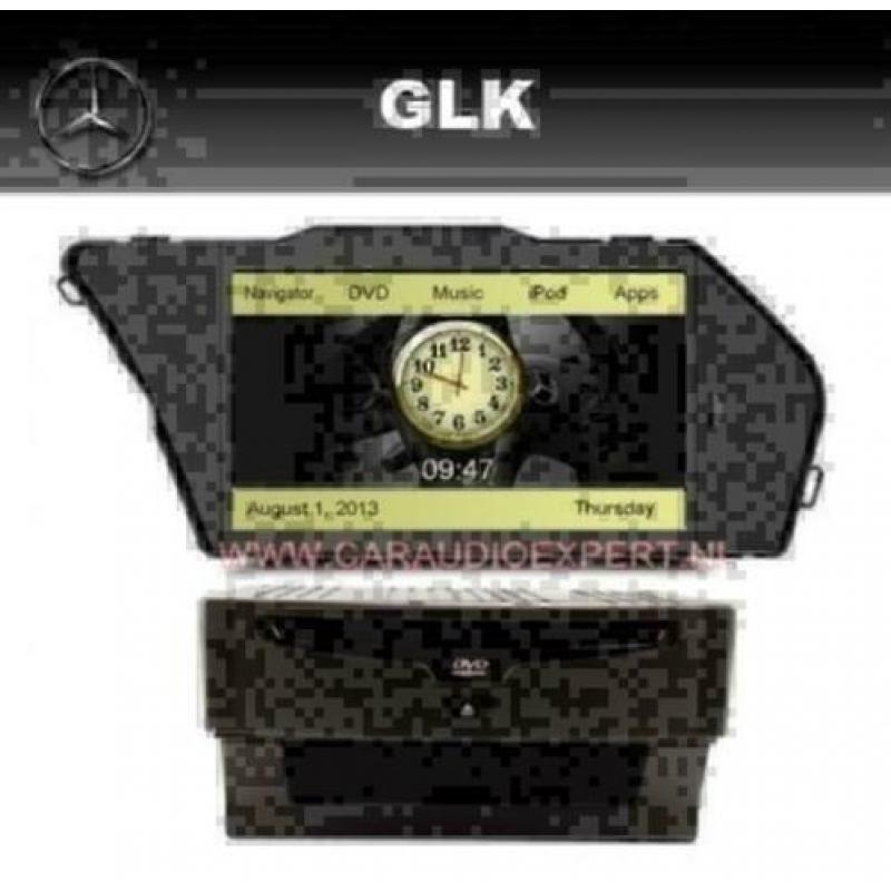 Mercedes GLK x204 navigatie carkit dvd usb bluetooth 7inch