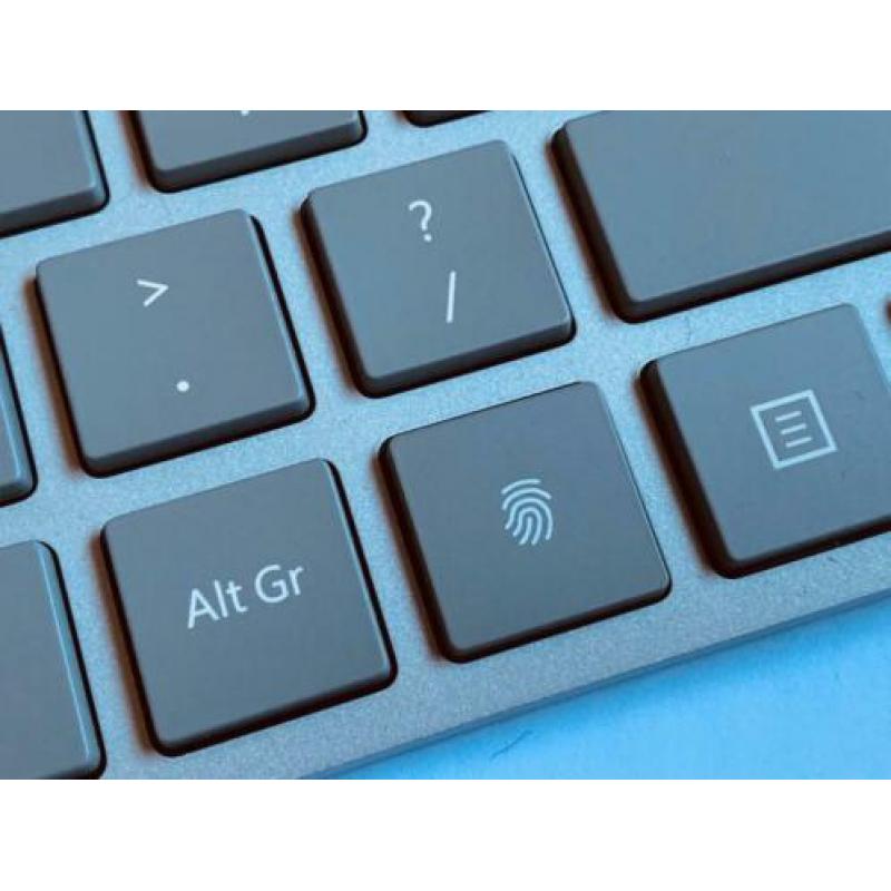 Microsoft Modern toetsenbord met vingerafdruk voor inloggen