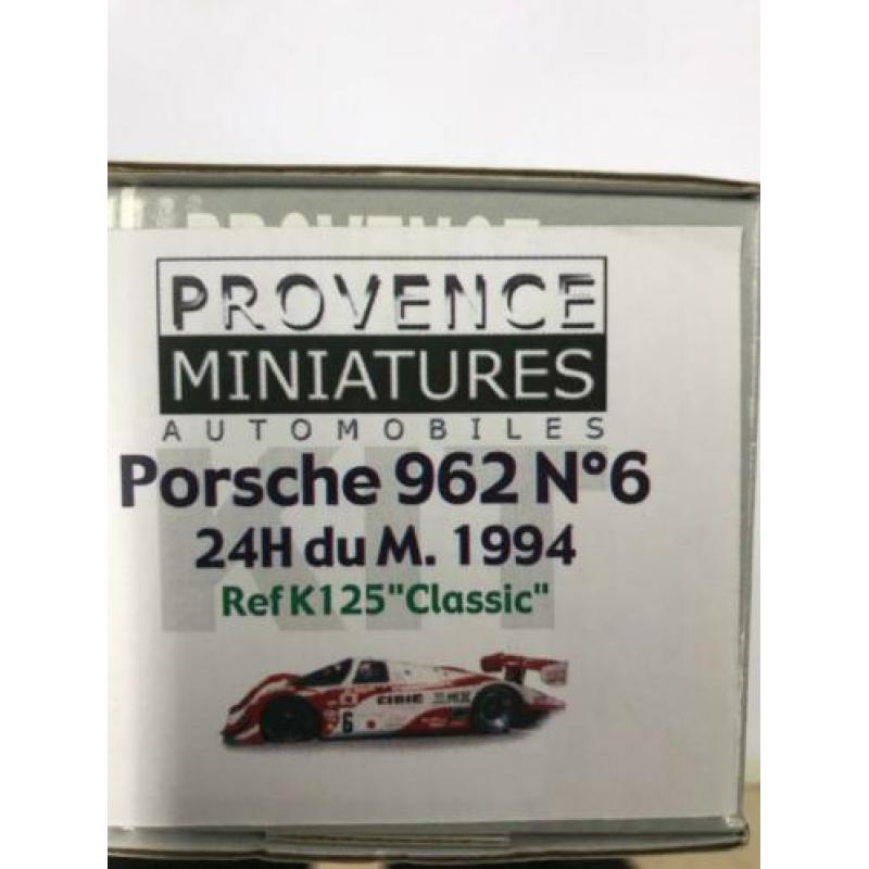 Coelianmodels, PM K 125, Porsche 962 Le Mans, 1/43 € 45,-