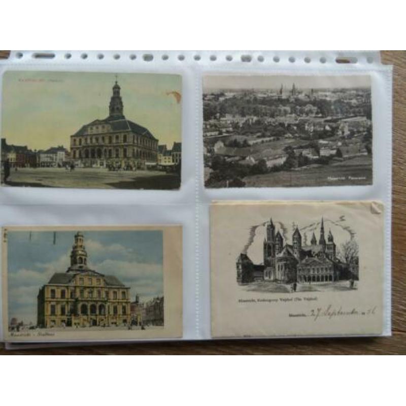 verzameling ansichtkaarten Maastricht 54 stuks