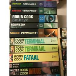 TK 10 Boeken en 19 Pockets van Robin Cook Zie actuele lijst