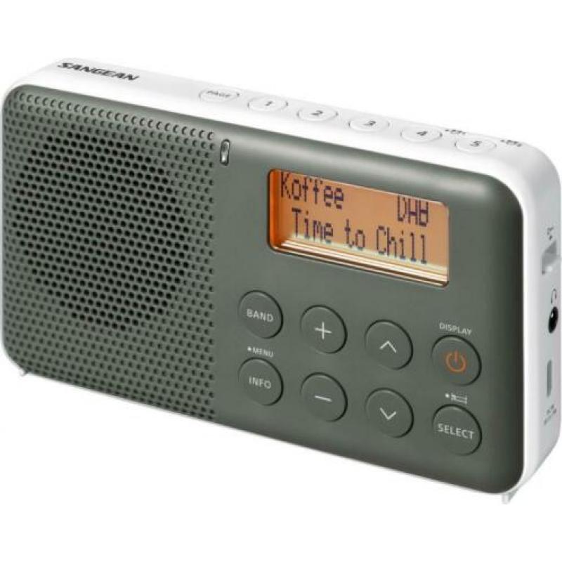 SANGEAN DPR-64 FM DAB+ Radio Pocketsize - Nu voor € 49 !!!