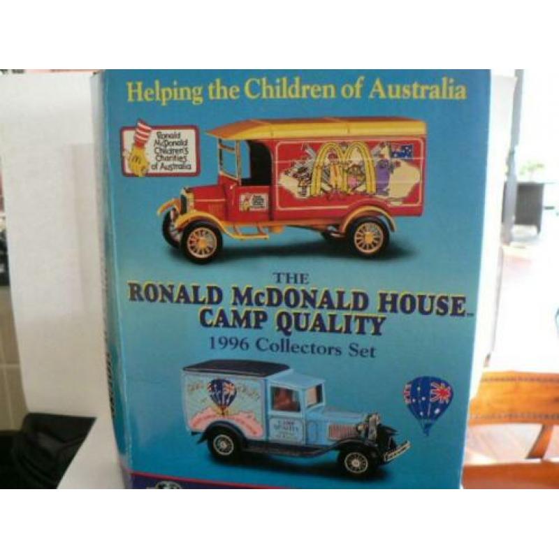 Matchbox Gift Set van 2 Ronald Mc Donald House Australia m/b
