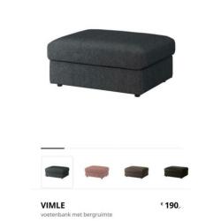 Hocker Vimle IKEA Nieuw