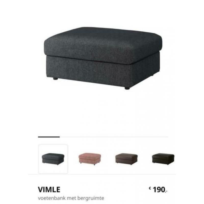 Hocker Vimle IKEA Nieuw