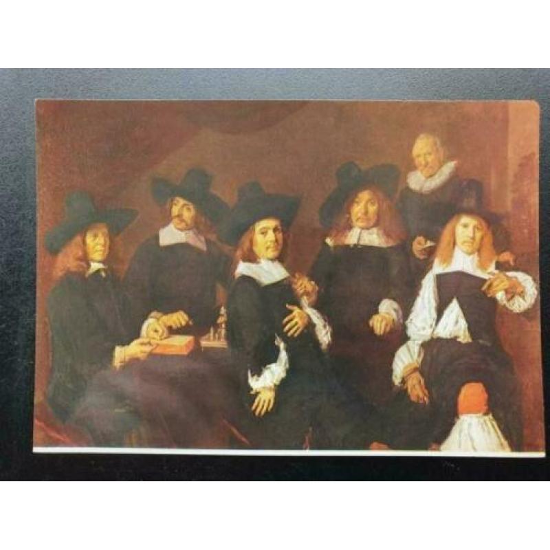 Drie Ansichtkaarten van schilderijen van Frans Hals