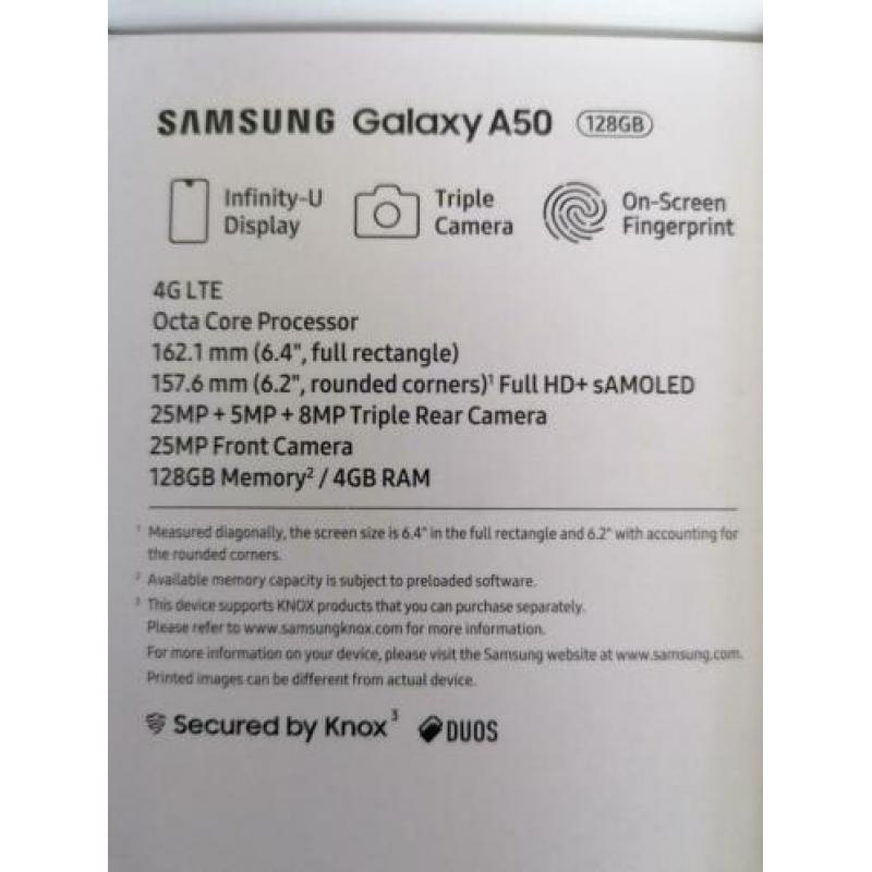 Samsung Galaxy A50 White