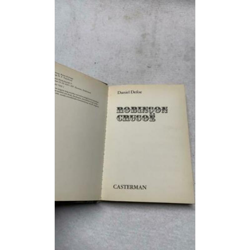 Boek Robinson Crusoe door Daniel Defoe