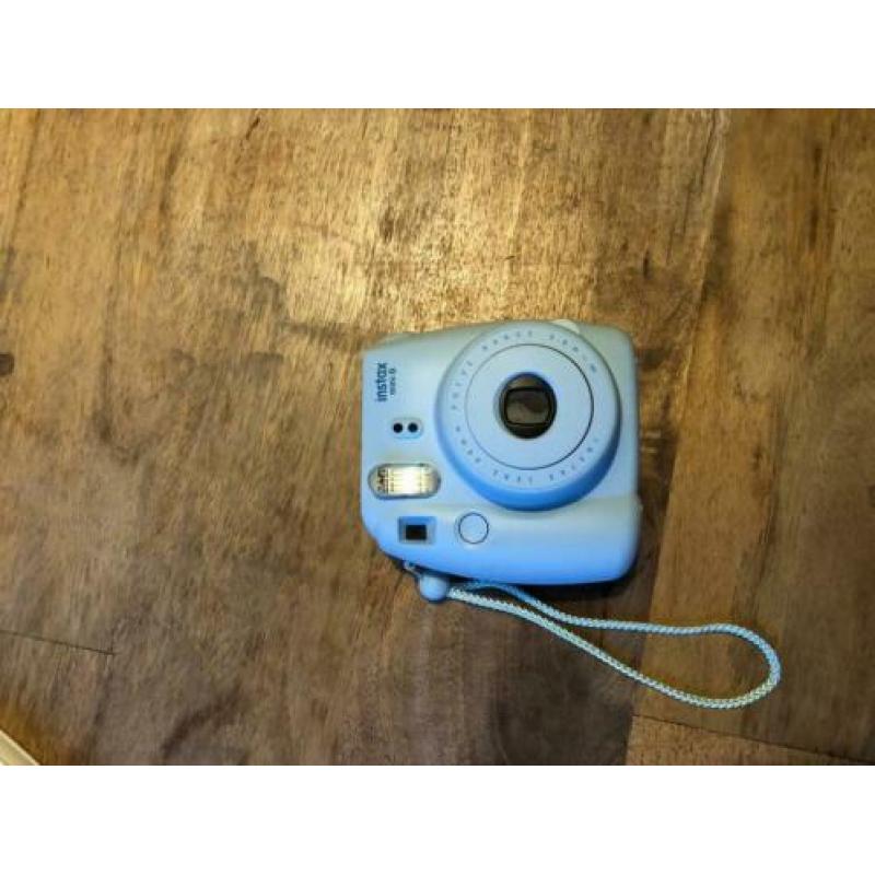 Instax mini 8 camera lichtblauw inclusief tas