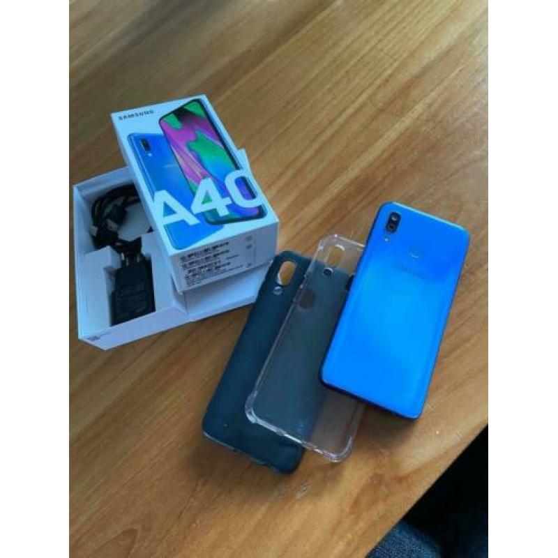 Samsung Galaxy A40 Blue (sept 2019) 64GB