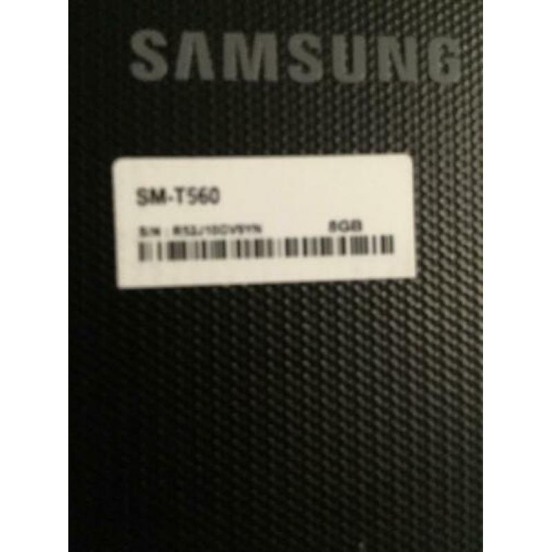 Te koop goed werkende Samsung galaxy tab e