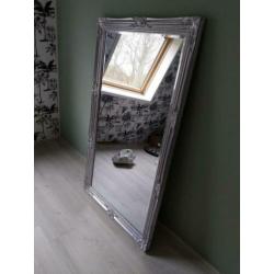 Decoratieve spiegel facet geslepen 83x144