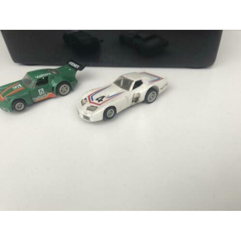 Zoldervondst Matchbox Powertrack Corvette en Porsche 911