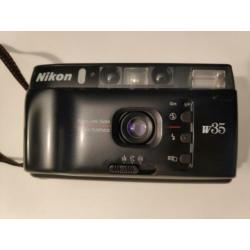 Nikon W35 point and shoot camera