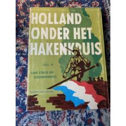 Holland onder het Hakenkruis Deel 2, 3 en 4. Piet Prins. FC