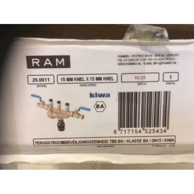 318. Raminex RAM terugstroombeveiliging