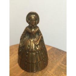 brons tafelbel vrouw