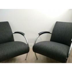 Gelderland 5470 fauteuil 2x design jan des bouvrie als nieuw