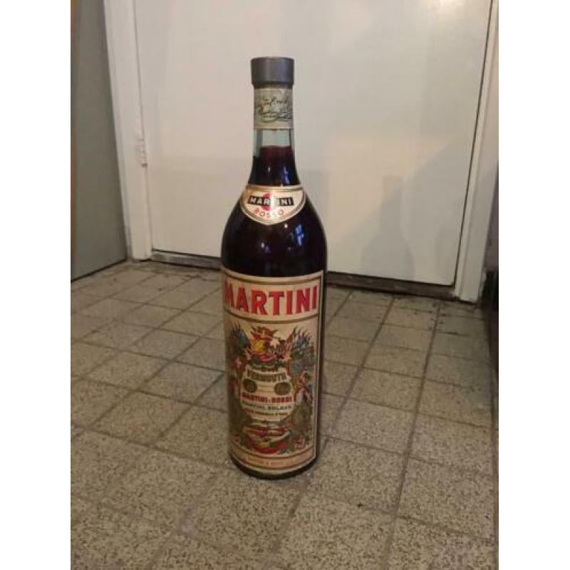 Vintage Martini display reclame fles , 50 cm