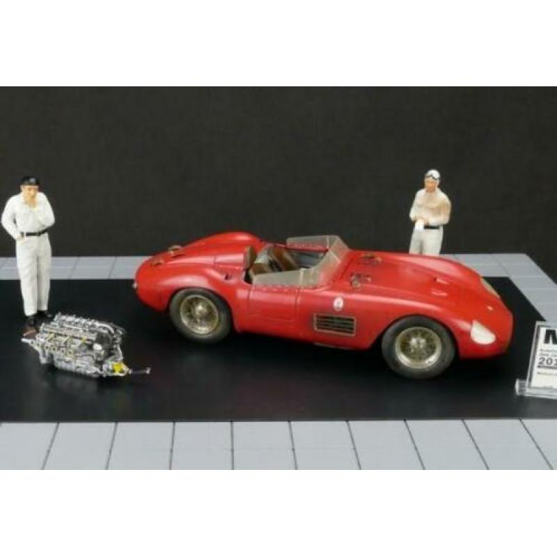 Maserati 300s diorama Limited edition 770 pcs m-172 cmc