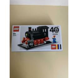 Lego Exclusive Trein / Locomotief set 40370 nieuw in doos
