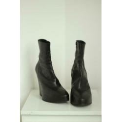Ann Demeulemeester Hidden Wedge Ankle Boots F/W11 maat 41