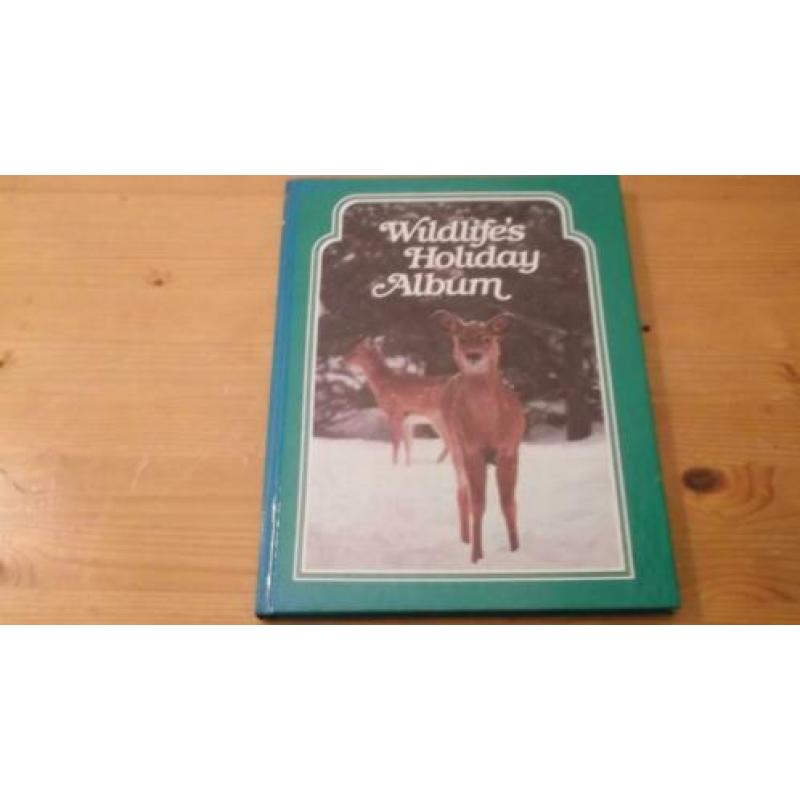 Engels boek: Wildlife's Holiday Album.