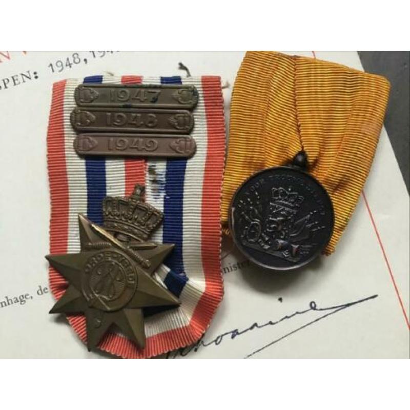 Medaille ‘s oorlog en vrede en trouwe dienst.
