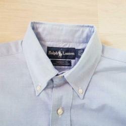 Ralph Lauren overhemd maat XL lichtblauw